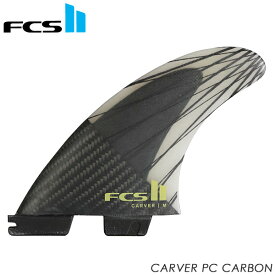 【ポイント20倍】FCS2 CARVER Performance Core Carbon Eucalyptus Tri Retail Fins Mediumトライフィン ショートボード【FCAR-CC04-MD-TS-R】