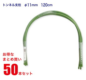 【配送エリア内の法人宛は送料無料】 トンネル支柱 11mm×120cm 50本セット 【まとめ買い】 鋼管竹 鋼管支柱 アーチ支柱 園芸 支柱 農業用 農業資材 花 野菜 畑 庭 ガーデニング 家庭菜園 PSTP11-120-SET-HOUJIN-ONLY 5本組x10