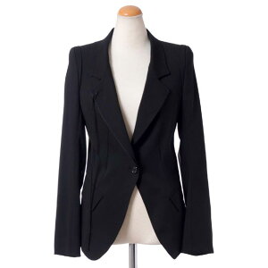 �A���h�D�������X�e�[�� (ann demeulemeester) �e�[���[�h�W���P�b�g �E�[���X�g���b�` �u���b�N213146104 2016SS ���f�B�[�X�t�ĐV�� �������� ���K�戵