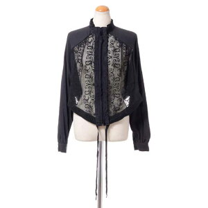 �A���h�D�������X�e�[�� (ann demeulemeester) �n�͗l�X�^���h�W�b�p�[�u���]�� �R�b�g�� �u���b�N19011004p105099 2019SS ���f�B�[�X�t�ĐV�� �������� ���K�戵