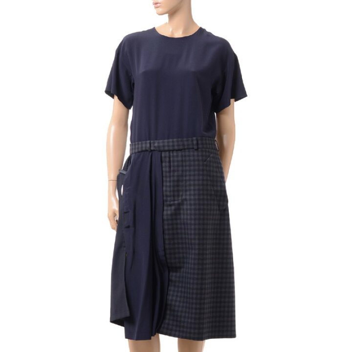 楽天市場】メゾン マルジェラ (Maison Margiela) 半袖異素材ワンピース  