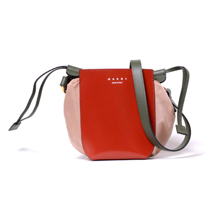楽天市場】マルニ (Marni) ショルダーバッグ カーフスキン レッド 