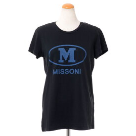 ミッソーニ (Missoni) ロゴTシャツ コットンジャージー ブラック5663344100115 2020AW レディース秋冬新作 送料無料 正規取扱