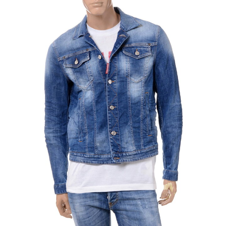 楽天市場】ディースクエアード (Dsquared2) デニムジャケット コットン 