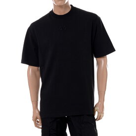 44ラベルグループ (44 label group) Tシャツ コットン ブラック22je04100099 2022SS メンズ春夏新作 送料無料 正規取扱