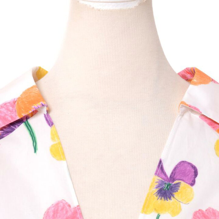 楽天市場】マルニ (Marni) ポロ風ブラウス コットン パンジープリント 