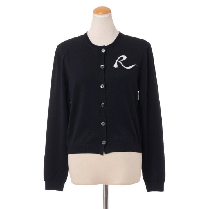 楽天市場】ロシャス (ROCHAS) Rロゴインターシャカーディガン レーヨン  