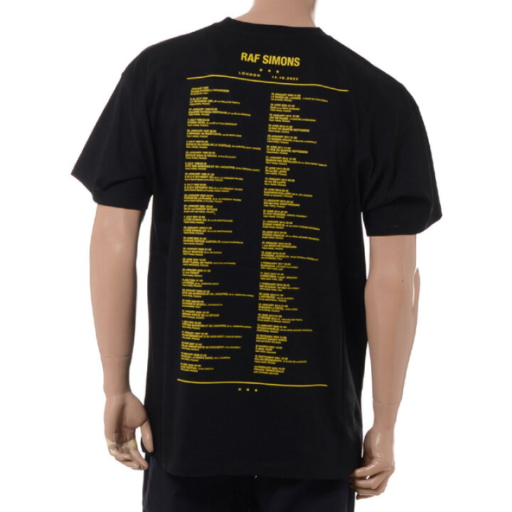楽天市場】ラフシモンズ (RAF SIMONS) Printworks Tour T-shirt T 