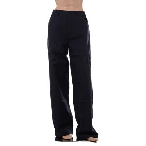 ���t�V�����Y (RAF SIMONS) Skate trousers with elastic in waist ���C�h�p���c �R�b�g�� �_�[�N�l�C�r�[231m318100800044 2023SS �����Y�t�ĐV�� �������� ���K�戵