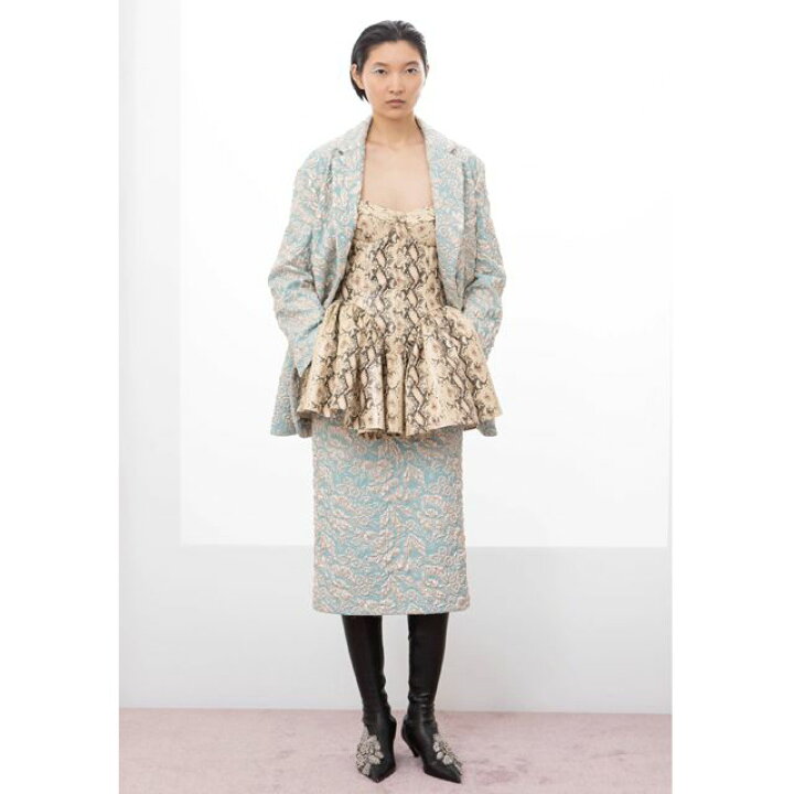 楽天市場】ロシャス (ROCHAS) ロング丈タイトスカート ゴブラン織り 