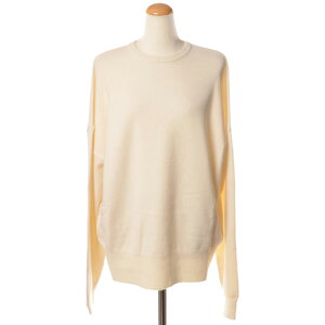 �G�N�X�g���[���J�V�~�� (extreme cashmere x) �I�[�o�[�t�B�b�g���E���h�l�b�N�����Z�[�^�[ �J�V�~�A �N���[��35503501tu01cream 2024AW ���j�Z�b�N�X�H�~�V�� �������� ���K�戵