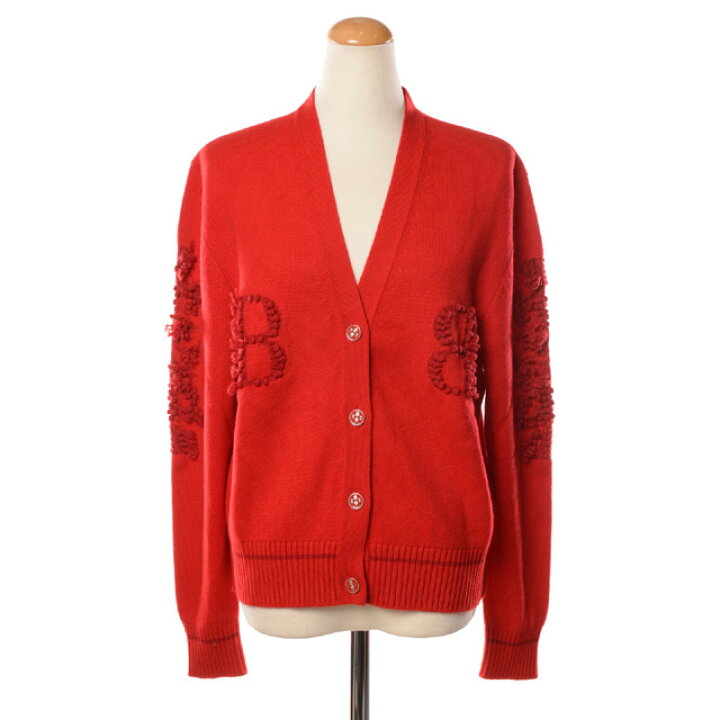 楽天市場】バリー (BARRIE) Vネックロゴカーディガン カシミヤ  