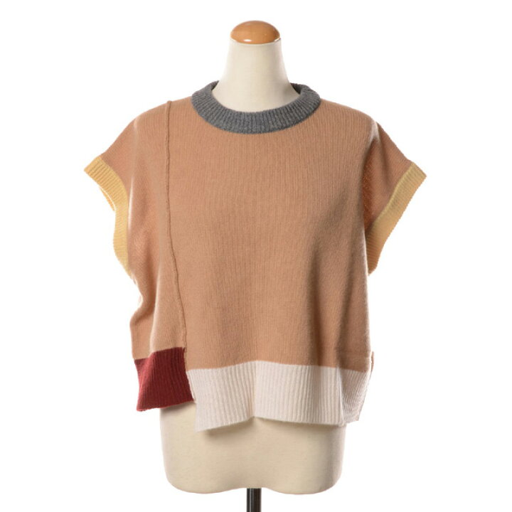 楽天市場】マルニ (Marni) カラーブロックフレンチスリーブセーター 