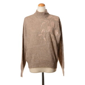 ulN`l (Brunello Cucinelli) V[gnClbNZ[^[ wAȂ Lmbp143704ck074 2025AW fB[XH~V  K戵