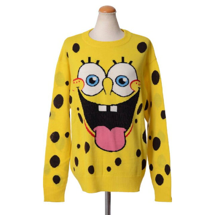 楽天市場】モスキーノ (Moschino) スポンジボブ長袖セーター ウール  