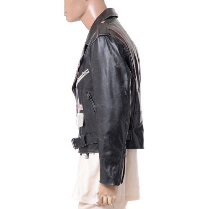 楽天市場】ラフシモンズ (RAF SIMONS) ショートダブルライダース  