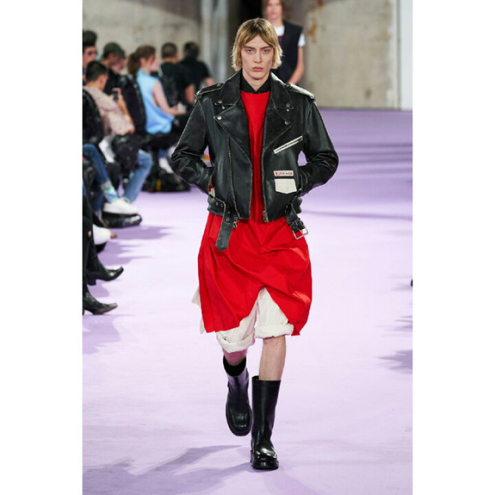 楽天市場】ラフシモンズ (RAF SIMONS) ショートダブルライダース  