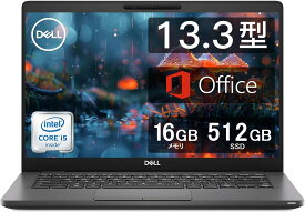 全国送料無料★保証期間180日★デル ノートパソコン Office搭載Latitude 5300,中古 13.3インチ パソコン 第8世代 Corei5, 軽量 ノートPC 16GBメモリ 512GBSSD 日本語キーボード