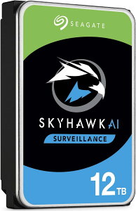y1Nۏ؁zSeagate SkyHawk AI 12TB hdd  3.5C` Ďpn[hfBXN 7200rpmESATA 6Gb/s E256MBLbVE NASECMRERVZT[ lbg[N Ď J rfIR[_[