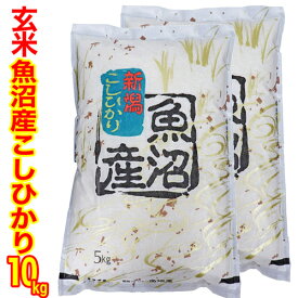 異物除去調整済み玄米 令和5年産 新潟 魚沼産 コシヒカリ 玄米 10kg (5kg×2) 玄米 魚沼産 コシヒカリ 新潟産 コシヒカリ 新潟産 こしひかり　新潟 コシヒカリ 新潟県産 コシヒカリ 魚沼産 コシヒカリ ギフト 極上 低温倉庫管理米