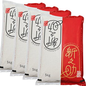 精米仕立て お米マイスター厳選1等米 令和7年産 新之助 20kg (5kg×4) 白米 精米 1等米 新潟最高ブランド お米 新之助 米 新潟 お土産 お米 新之助 新潟 米 ギフト お米 飲食店 居酒屋 産地直送 お米20キロ送料無料 低温倉庫管理米