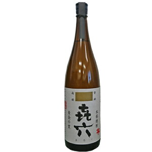 人気芋焼酎 喜六 1800ml 宅配用の破損防止箱代は無料です 黒木本店 芋焼酎 還暦祝い 誕生日 ギフト ご贈答 記念品 芋焼酎 父の日 黄金千貫 黒木本店 焼酎 きろく 1800 喜六 焼酎 ギフト 魔王 の