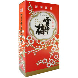 化粧箱 (雪中梅本醸造専用 1800ml 2本入り用 )