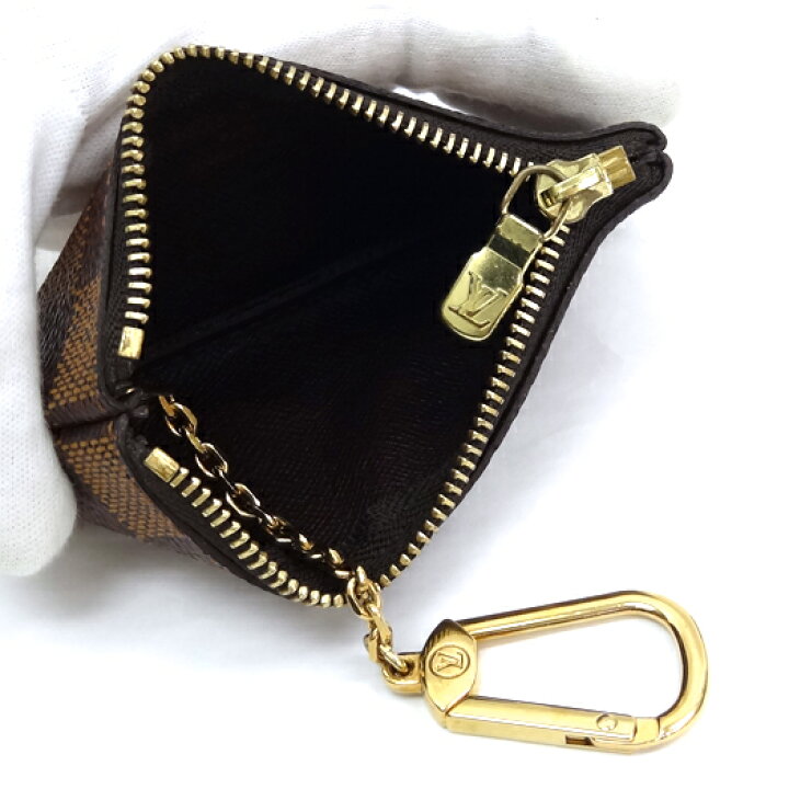 楽天市場】ルイヴィトン ポシェットクレ ダミエ エベヌ コインケース  