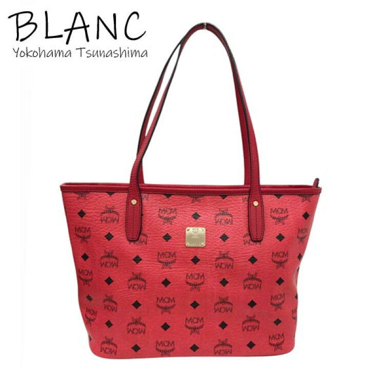 楽天市場】MCM ヴィセトス トートバッグ レザー レッド MWP2AXL02RE001 