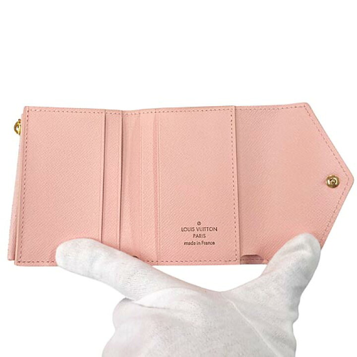 楽天市場】ルイヴィトン ポルトフォイユ ゾエ アズール ローズバレ  