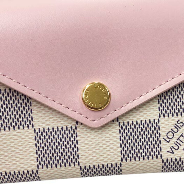 楽天市場】ルイヴィトン ポルトフォイユ ゾエ アズール ローズバレ  