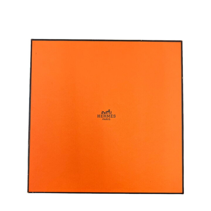 楽天市場】【中古】 エルメス スカーフケース オレンジ シルク 収納  