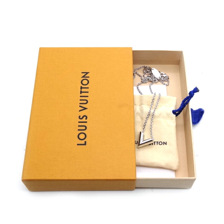 楽天市場】【中古】ルイ ヴィトン エッセンシャル V ネックレス メタル  