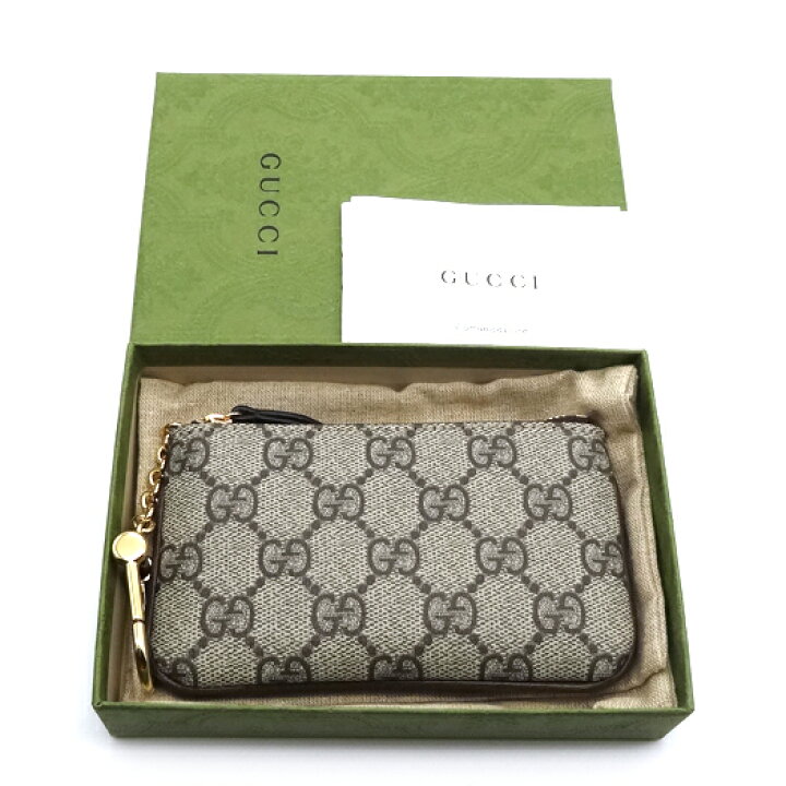 楽天市場】グッチ オフディア キーケース GGスプリームレザー ベージュ  