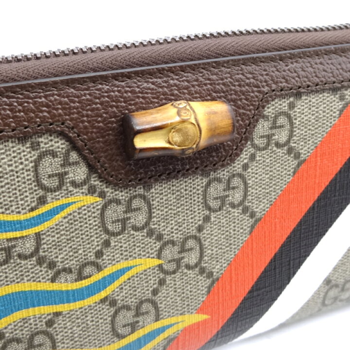 楽天市場】グッチ ダイアナ バンブー ラウンドファスナー長財布 GG  