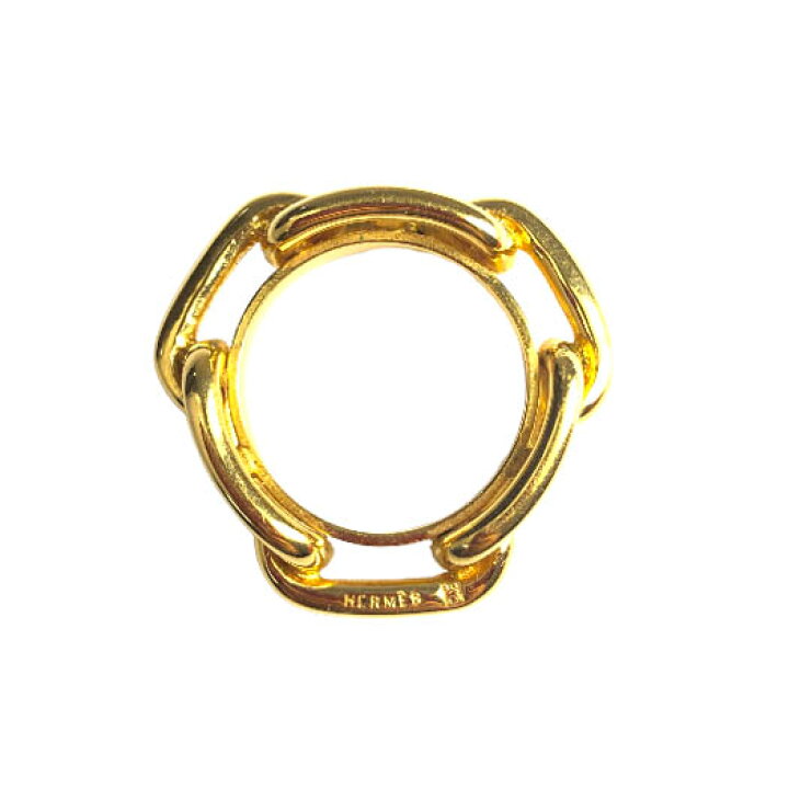 楽天市場】【中古】エルメス シェーヌダンクル スカーフリング メタル  