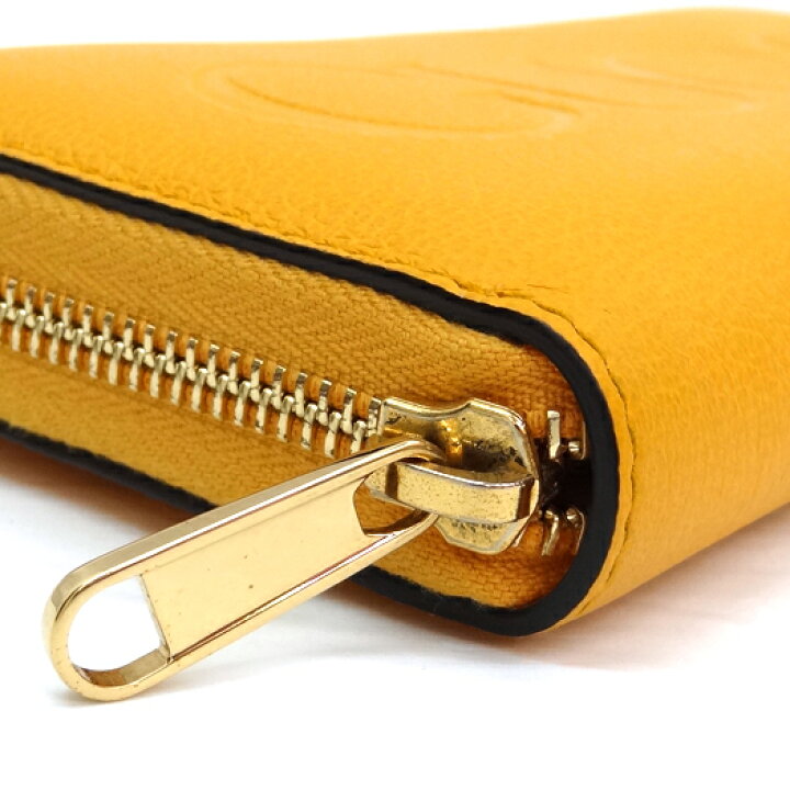 楽天市場】グッチ ロゴエンボス ジップアラウンドウォレット ラウンド  