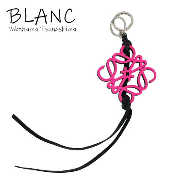 楽天市場】ロエベ アナグラム キーホルダー キーリング カーフレザー  
