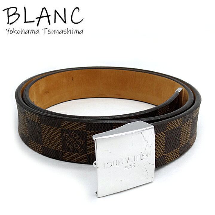 楽天市場】ルイヴィトン ベルト サンチュール キャレ ダミエ  