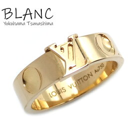 ルイ ヴィトン バーグ アンプラント LV リング 指輪 #52 約12号 K18 イエローゴールド ジュエリー LOUIS VUITTON 横浜BLANC【中古】