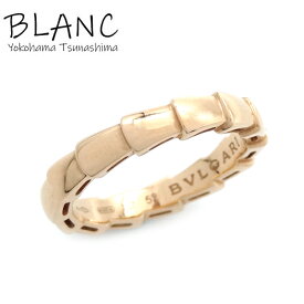 ブルガリ セルペンティ ヴァイパー リング K18ピンクゴールド K18PG ＃52 約12号 指輪 BVLGARI 横浜BLANC【中古】