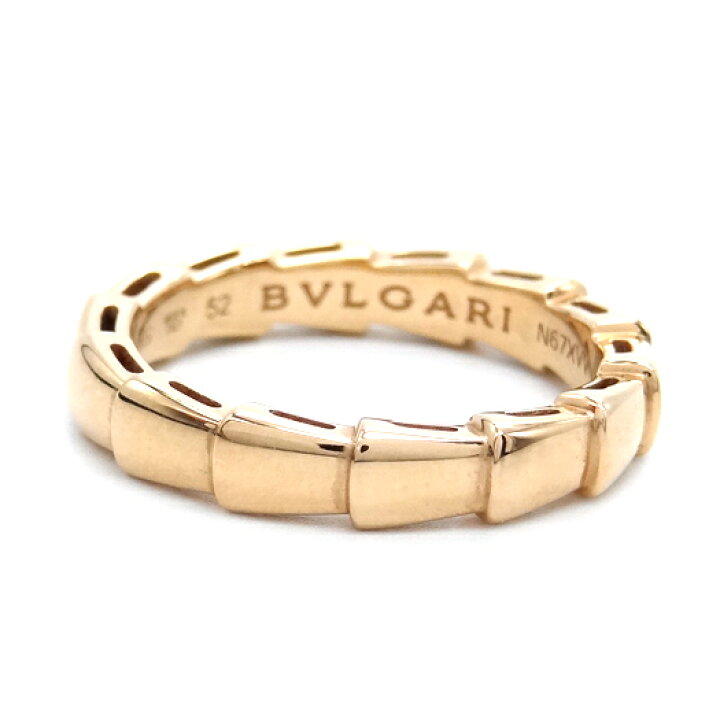 楽天市場】ブルガリ セルペンティ ヴァイパー リング K18 ピンク  