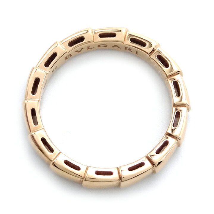 楽天市場】ブルガリ セルペンティ ヴァイパー リング K18 ピンク  