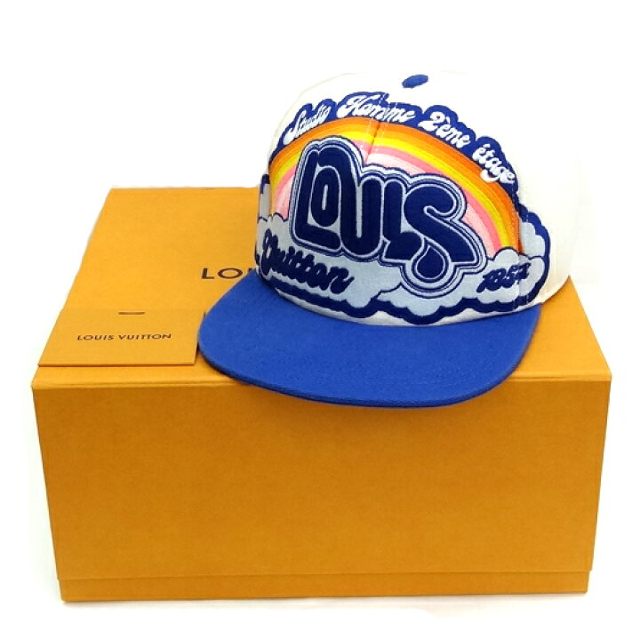 楽天市場】ルイ ヴィトン レインボー ベースボールキャップ コットン  