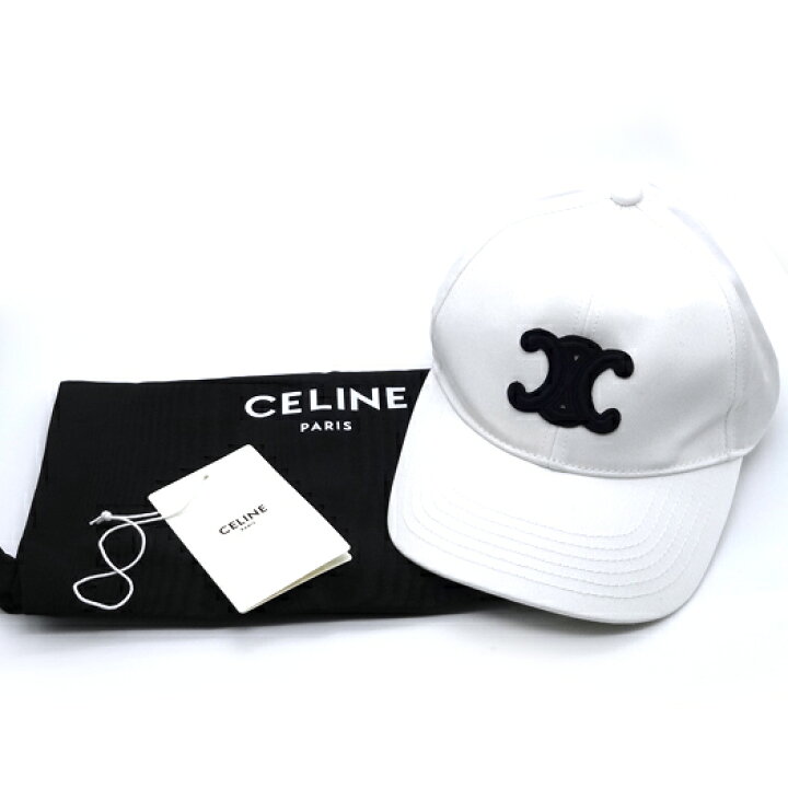 楽天市場】【中古】セリーヌ トリオンフ ベースボールキャップ #M  