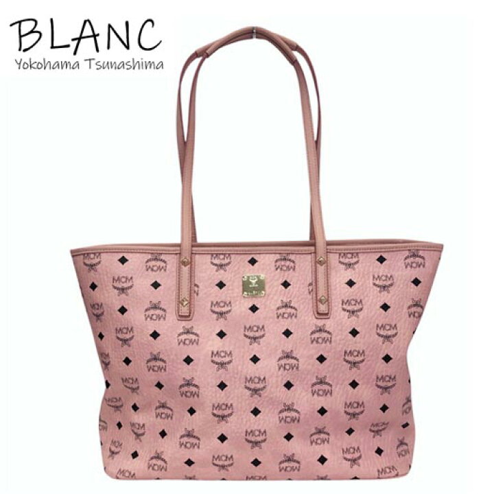 楽天市場】MCM ヴィセトス トートバッグ レザー ソフトピンク 