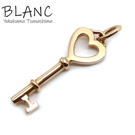ティファニー ハートキー ペンダント トップ K18 イエローゴールド YG ペンダントヘッド ジュエリー Tiffany&Co. 横浜BLANC【中古】
