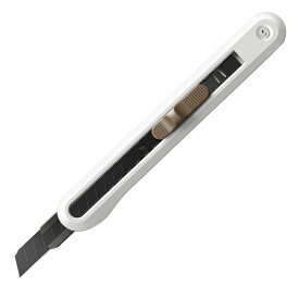 カッターナイフ おしゃれ ネイビー ホワイト ダークグレー 2種類の自動ロック付き Nusign deli