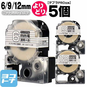�y�I�ׂ�5�z�e�v��PRO�p�݊� �L���O�W���Ή� ���R�I�� 5�� �}�b�g����/������ 6mm/9mm/12mm(�e�[�v��) �݊��e�[�v SB6TS SB9TS SB12TS