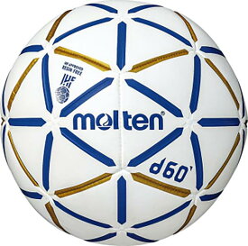 モルテン ハンドボール　ドッチボール ハンドボール 検定球 屋内用 ハンドボール1号球 d60 ホワイト×ブルー 23 ボール(h1d4000bw)